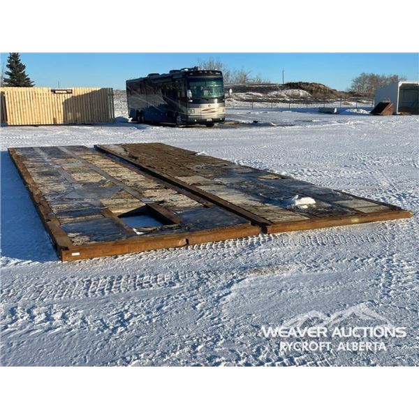 (2) 8 X 40 FT. RIG MATS