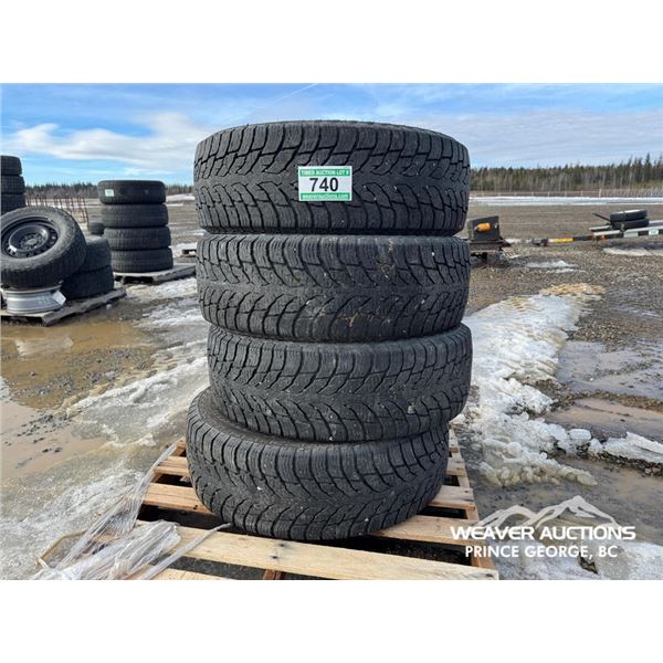 (4) NOKIAN LT275/65R18 TIRES