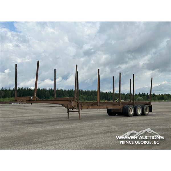 1994 SUPERIOR 53 FT. TRIDEM HAYRACK LOG TRAILER