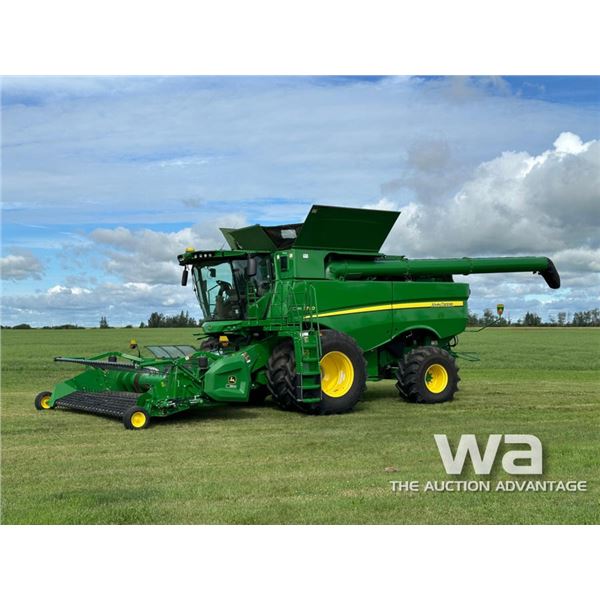 2021 JOHN DEERE S790S STS 4WD COMBINE