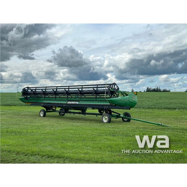 2014 JOHN DEERE 635D 35 FT. DRAPER HEADER