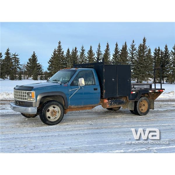 1992 CHEVROLET SINGLE CAB FLATDECK PICKUP