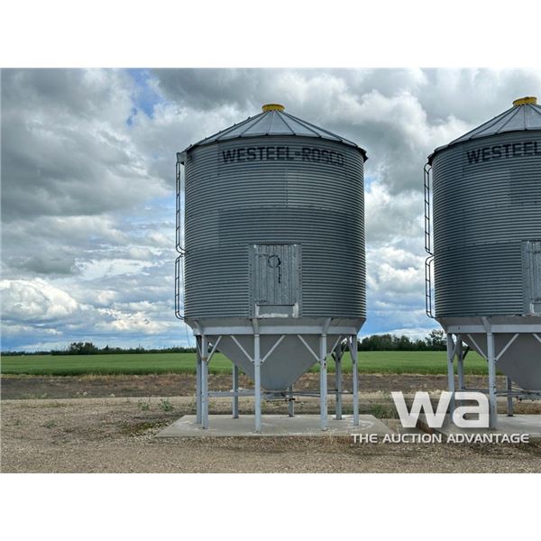 WESTEEL ROSCO 5 RING HOPPER BOTTOM GRAIN BIN