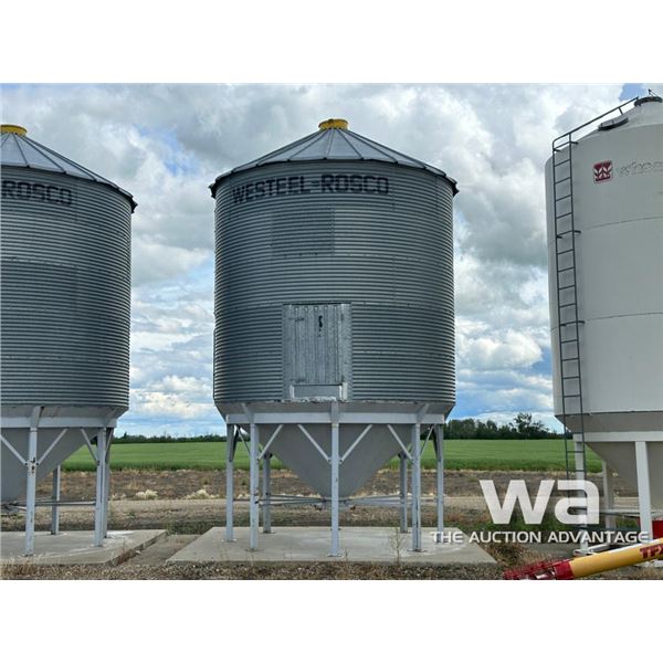 WESTEEL ROSCO 5 RING HOPPER BOTTOM GRAIN BIN
