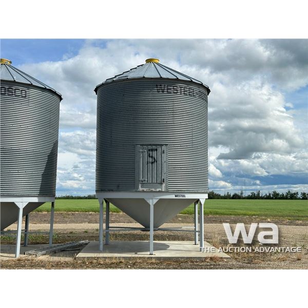 WESTEEL ROSCO 5 RING HOPPER BOTTOM GRAIN BIN