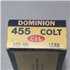 Image 3 : .455 Colt 265gr CIL Dominion Factory Ammo 40 Rounds