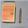 Image 3 : 9.3x72R 193gr Copper Jacketed Flat Nose  RWS Factory Ammo 20 Rounds