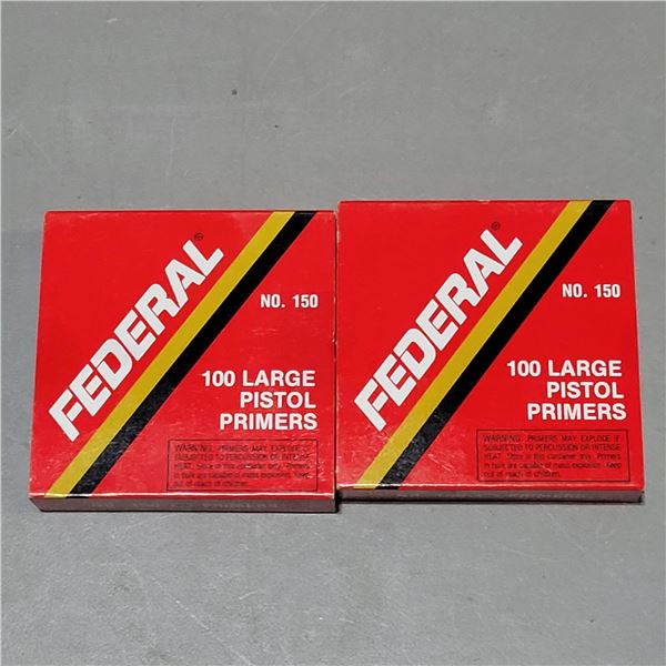 100 Federal Large Rifle Primers