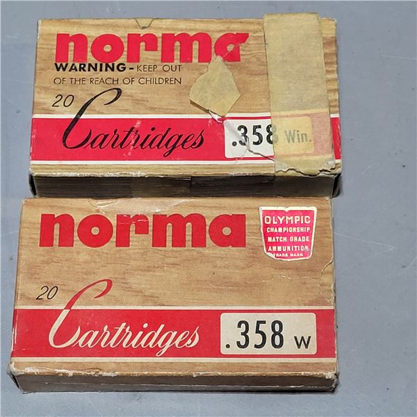.358 200gr SP Norma Factory  Ammo  27 Rounds