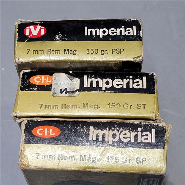 7mm Remington Magnum 150 Imperial Ammo