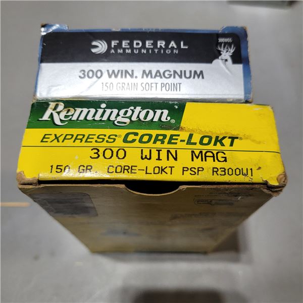 300 Win Magnum Mixed Factory Ammo  27 Rounds