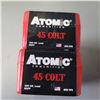 Image 2 : 45 Colt 200gr RNFP Lead Factory Atomic Ammo  100 Rounds