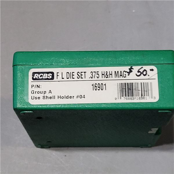 RCBS 375 H&H Magnum Reloading Dies