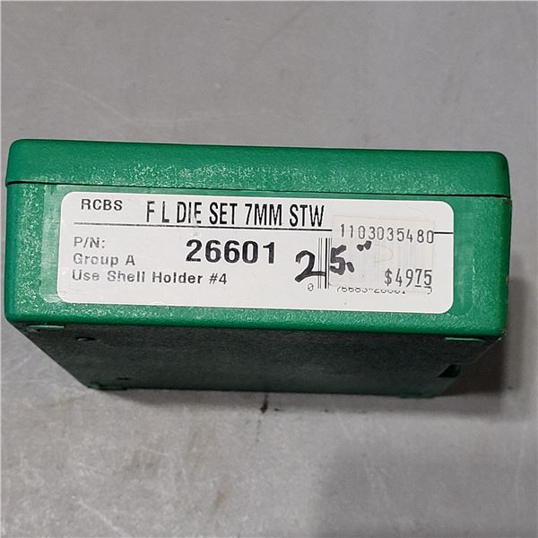RCBS Full Length 7mm STW Reloading Dies