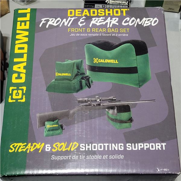 NEW Caldwell Front & Rear Shooting Bag Set