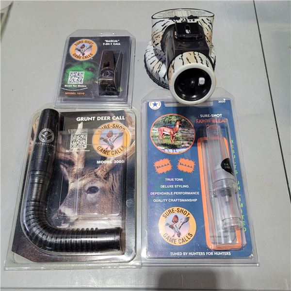 Assortment of Deer Calls