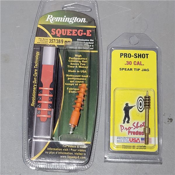 Remington .357/.38/9mm Squeeg-e & Pro-shot Cleaning Jag