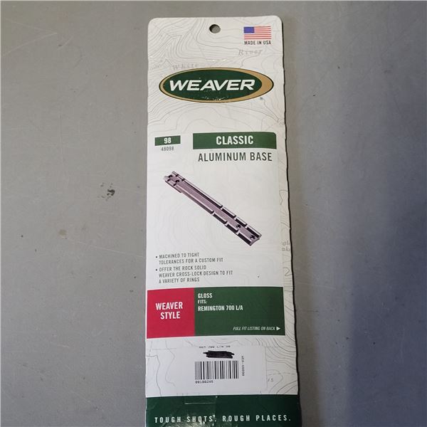 Weaver #98 Rem 700 Long Action Base