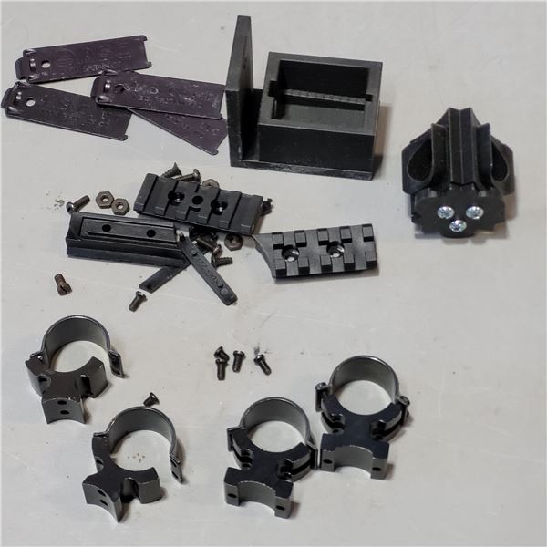 2 Sets of 1" Rings plus Misc Items'