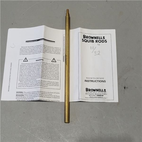 Brownells .38 Cal Sqib Rod