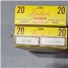 Image 2 : .224 Weatherby Magnum Ammo 40 Rounds (Reloads)