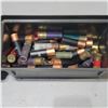 Image 2 : Mixed Brands of 16ga Lead Shotshells in a Plastic Ammo Box