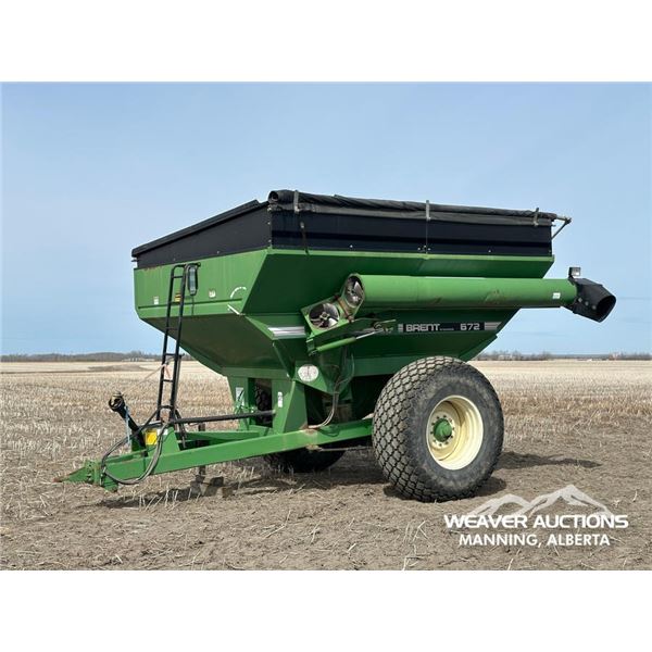 BRENT GC-672 600 +/- BUSHEL GRAIN CART
