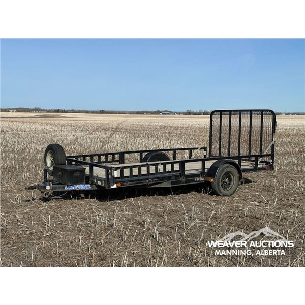2022 LOAD TRAIL 14 FT. S/A EQUIPMENT TRAILER