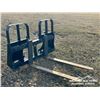 Image 2 : HLA HD42B0500 TRACTOR PALLET FORKS