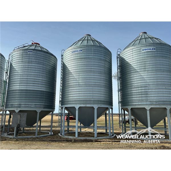 BEHLEN 16 FT 3500 +/- BUSHEL HOPPER BIN