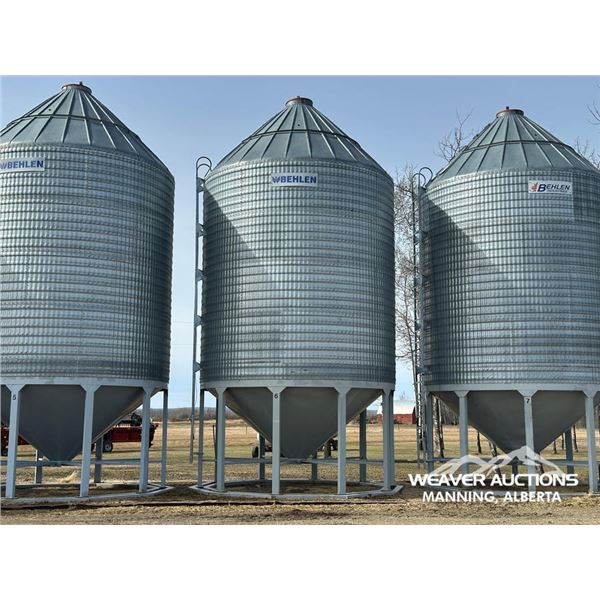 BEHLEN 16 FT 3500 +/- BUSHEL HOPPER BIN