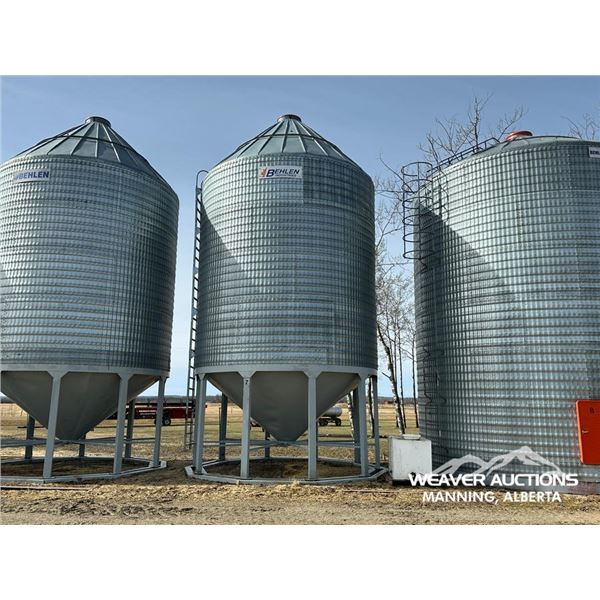 BEHLEN 16 FT 3500 +/- BUSHEL HOPPER BIN