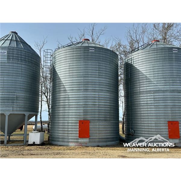 BEHLEN 19 FT 6500 +/- BUSHEL GRAIN BIN