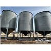 Image 5 : WESTEEL 15 FT X 4 RING 2450 +/- BUSHEL HOPPER BIN