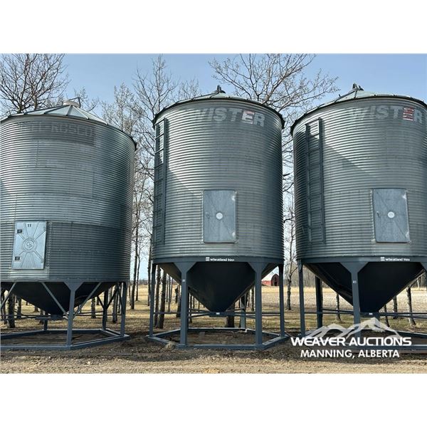 TWISTER 14 FT X 8 RING 2450 +/- BUSHEL HOPPER BIN