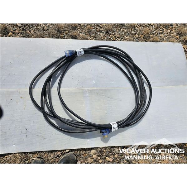 50 FT, 8/3 GAUGE 230 VOLT EXTENSION CORD