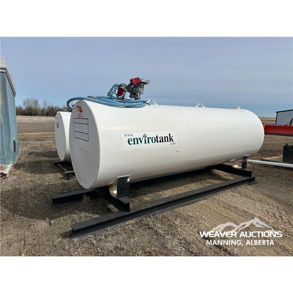1250 GALLON SKID MOUNTED FUEL TANK