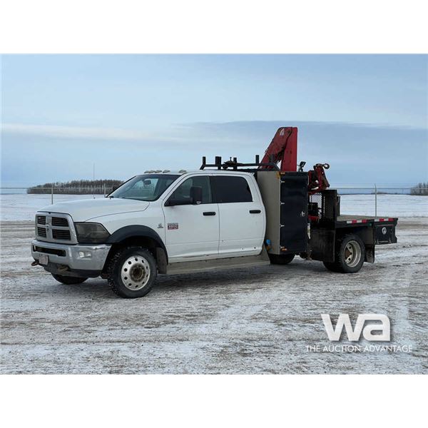 2011 Dodge Ram 5500HD Ferrari F561 A3 Boom Truck