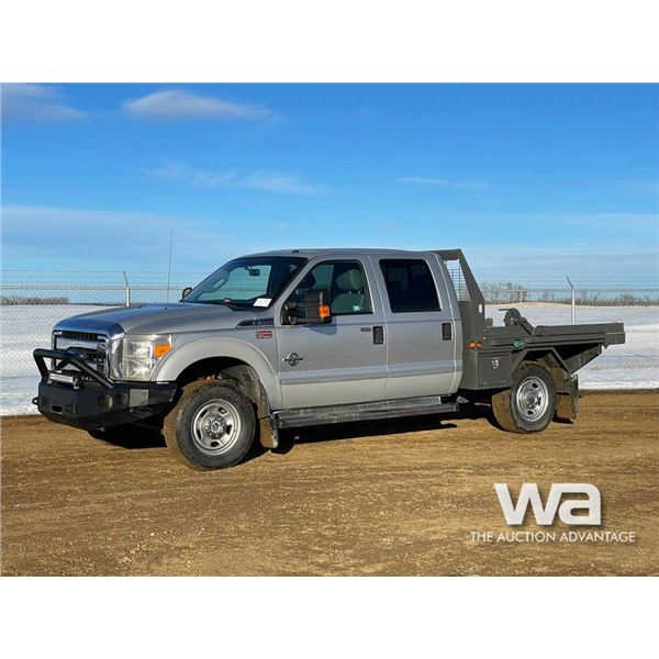2014 Ford F350 XLT Crew Cab with Falken Bale Deck