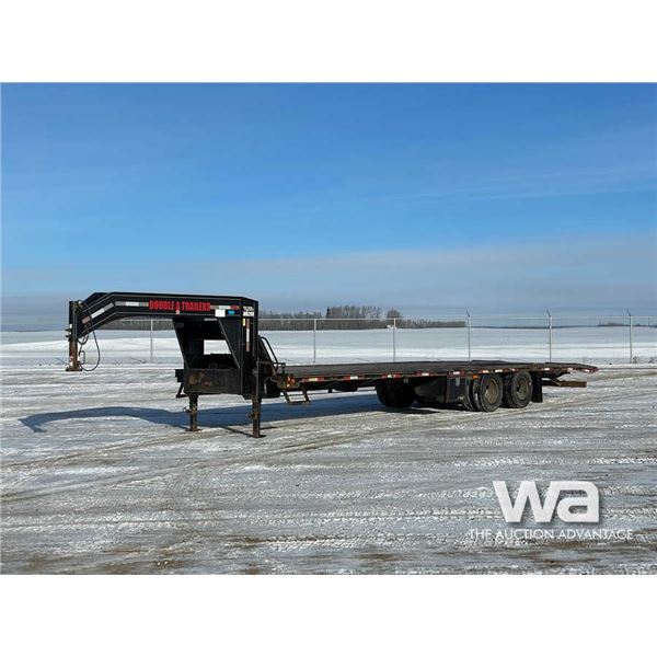 2012 Double A GHB3208 31 FT. T/A Equipment Trailer