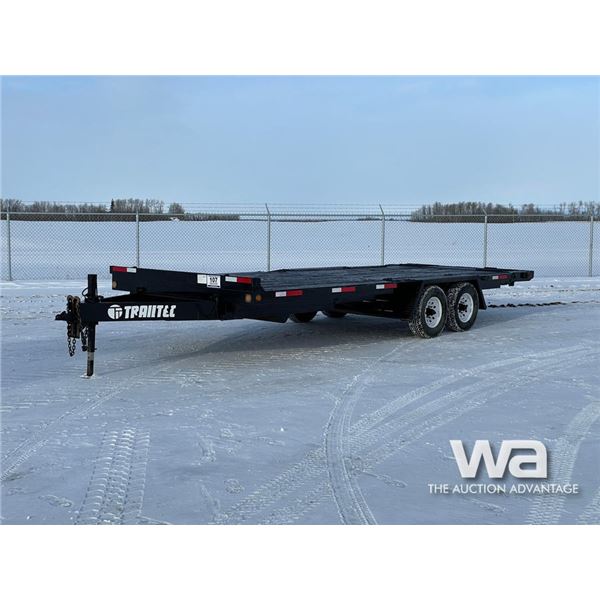 2013 Trailtech 20 FT. T/A Tilt Deck Trailer
