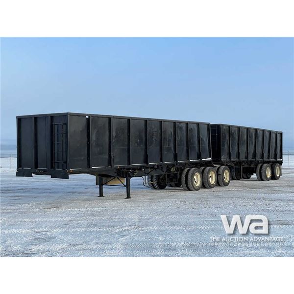 1996 Doepker Super B Steel Flat Deck Trailers