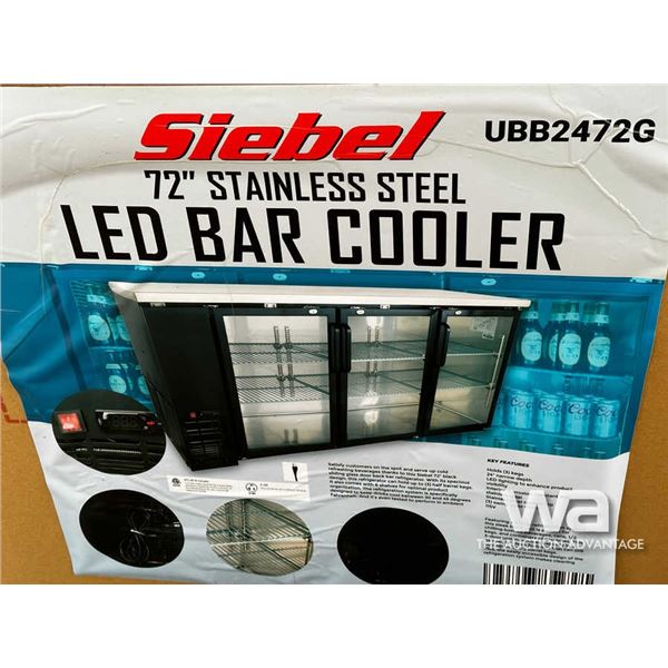 Siebel 72 IN. Stainless Steel Bar Cooler