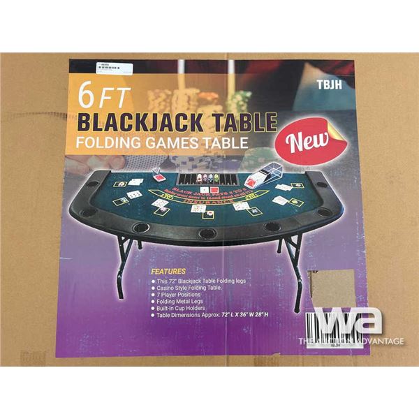 6 FT. Blackjack Table