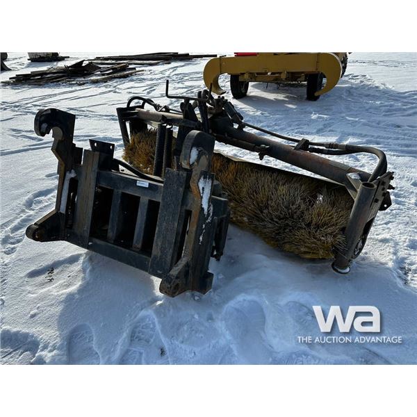 RPM Tech SBHL-L250 104 IN.  Loader Wheel Broom