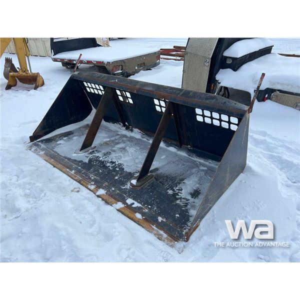 Skid Steer 110 IN. Snow Bucket