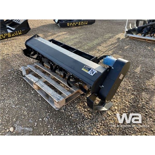 Skid Steer 72 IN. Hydraulic Rototiller