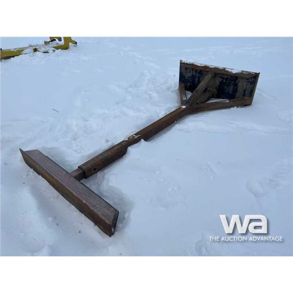 Skid Steer Gravel Pusher