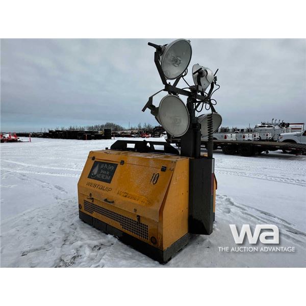 WesQuip 25 KW Stationary Light Tower/Generator
