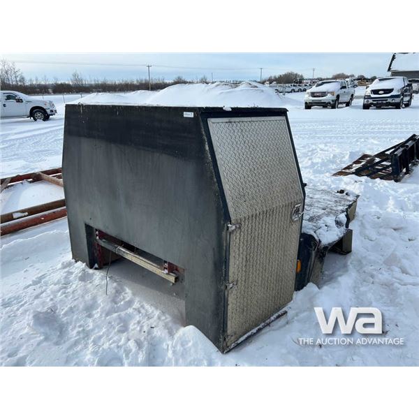 LSM Sheet Metal Aluminum Truck Deck With Cabinets